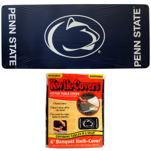 Penn State tablecloth 6ft image